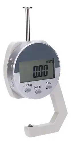 Calibração medidor de espessura